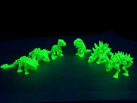 GLO-Dinos FULL SET