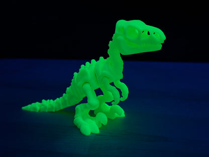 GLO-Dinos Velociraptor